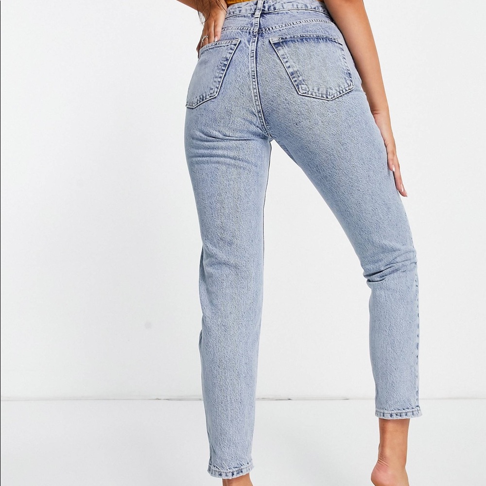 NWT Topshop High Waisted Mom Jean - Picture 8 of 8